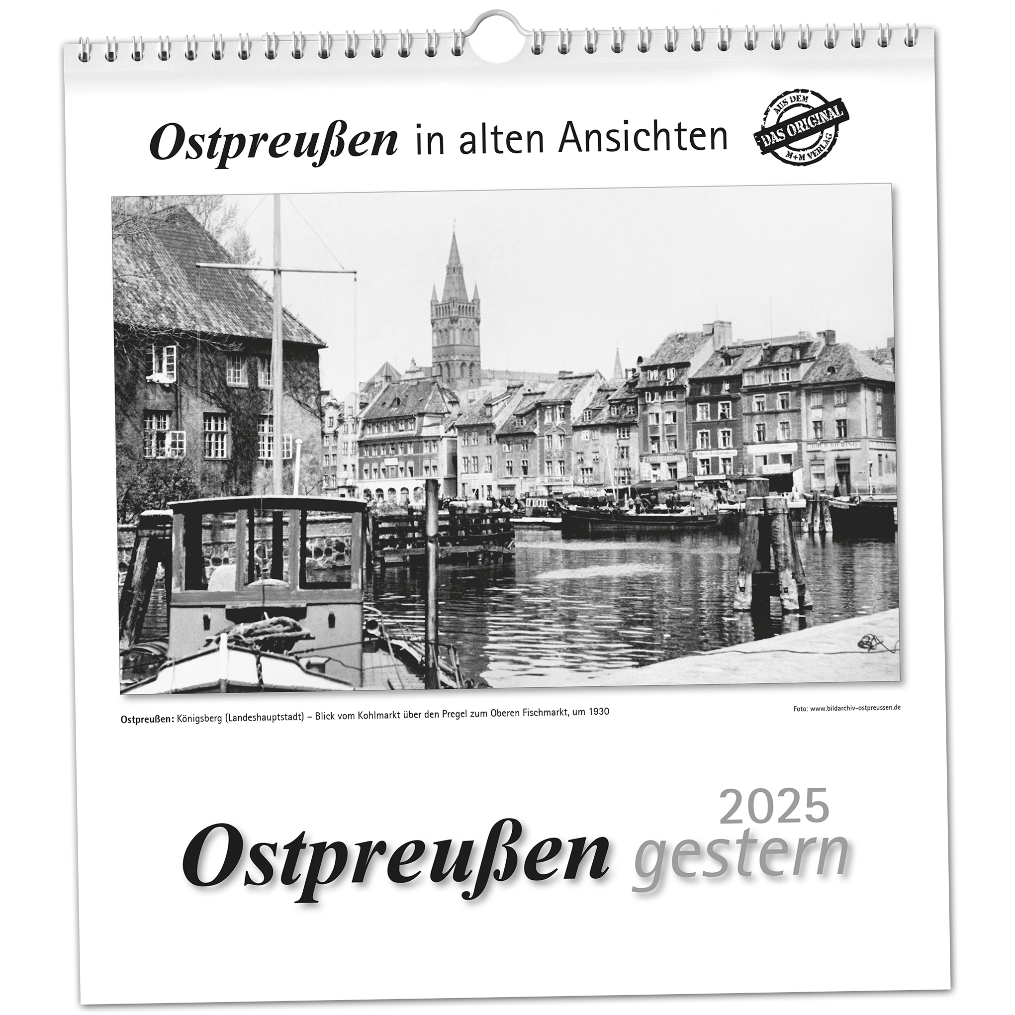 Ostpreußen gestern 2025 – M M Kalender