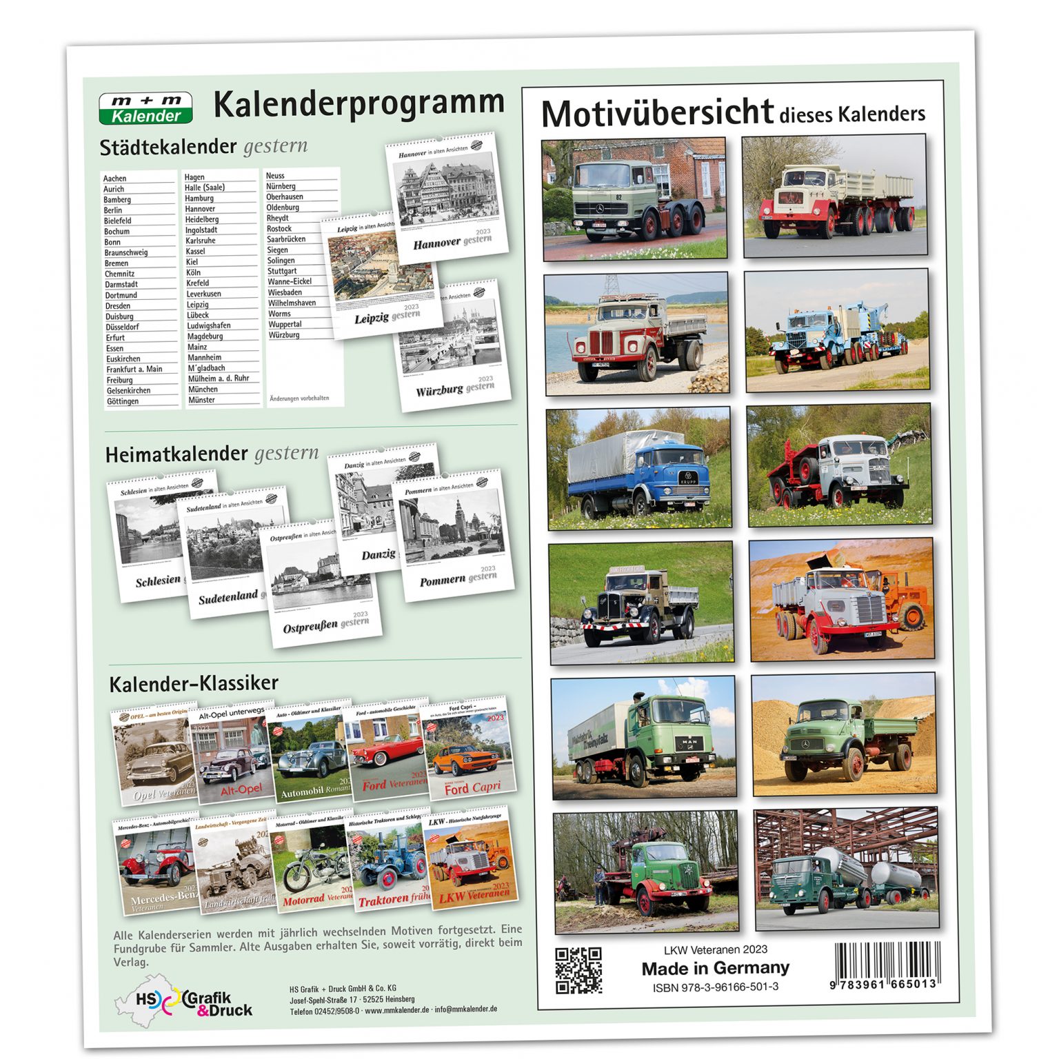 LKW Veteranen 2023 – M+M Kalender