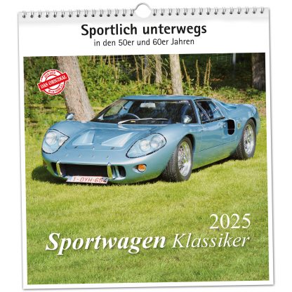 Sportwagen Klassiker 2025 – M+M Kalender